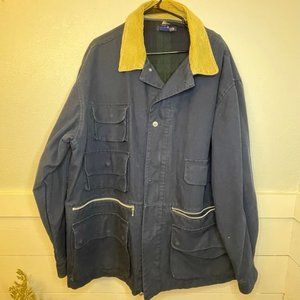 Nautica Vintage Lined Winter Utility Work‎ Jacket Heavy Men's Size XL